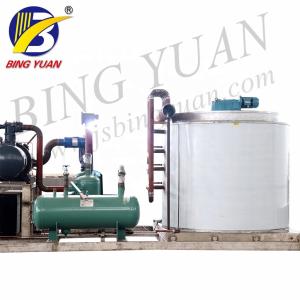 2mm 9 Ton R404A Snow Flake Ice Making Machine