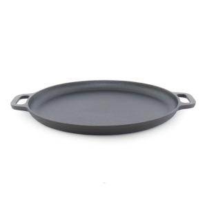 Pre-seasoned 14inch round cast iron pizza pan 35cm