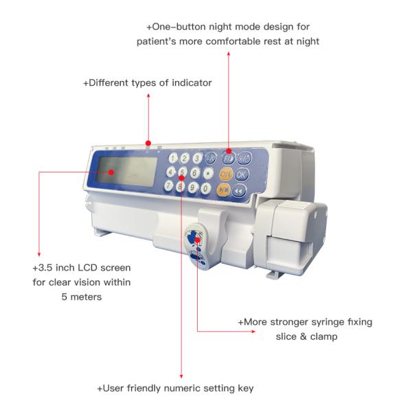 PCA Ambulatory Pet Veterinary Peristaltic Infusion Pump