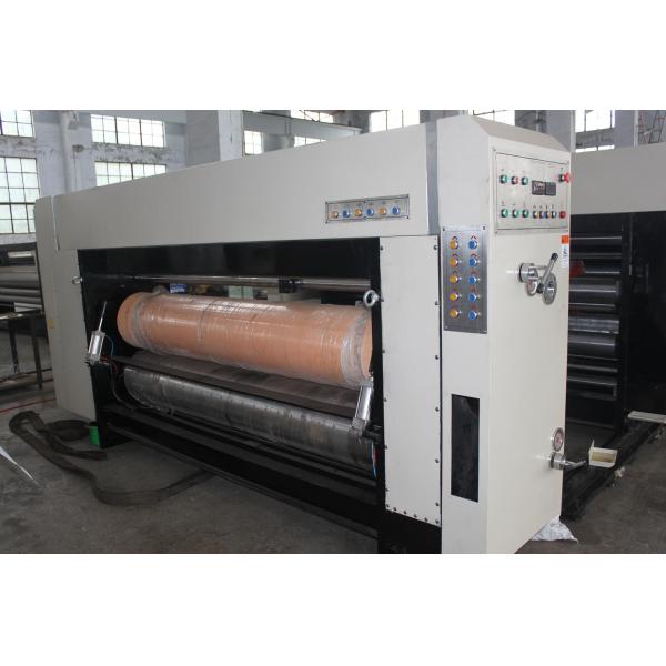 Paper Feeding Cardboard Carton Making Machine , Carton Packaging Equipment