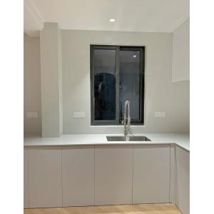 Customization Kitchen Cabinets Modern Cupboard with Quartz Stone Counters