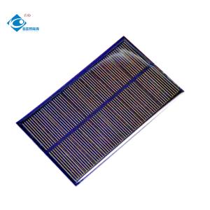 5.5V Mini Epoxy Transparent Solar Panel 1.1W Portable Solar Panels Charger ZW