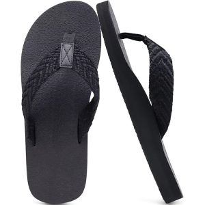 Screen Print / 3D Print Men's EVA Flip Flops Sandals With Arch Support
