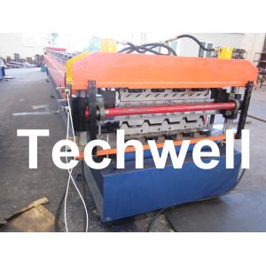 PLC Frequency Control System Double Layer Roofing Roll Forming Machine TW-DLM