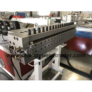 Low Noise Wpc Pvc Foam Board Extrusion Machine Automatic