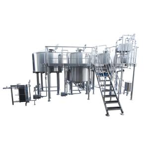 China Automatic Control System Direct Fire Brew Kettle Heating By Gas Fired Eco Friendly on sale