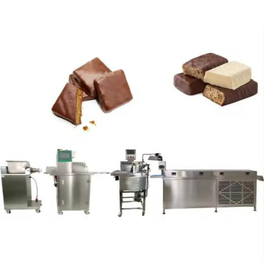 Swelled candy rice bar / chocolate Bar Making Machine