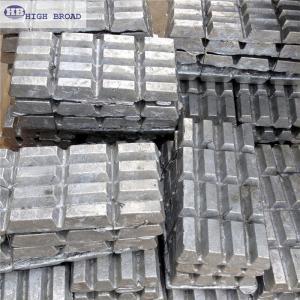 Quality AlMn Aluminum Manganese Alloy Ingot Master Alloy for sale