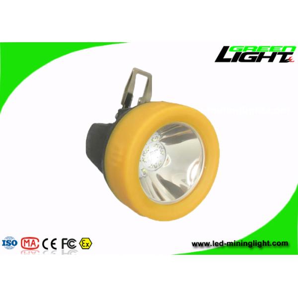 Anti Flame Miners Cap Lamps Cordless 3.8Ah Battery 13 - 15hours Working Time CE support USB charging