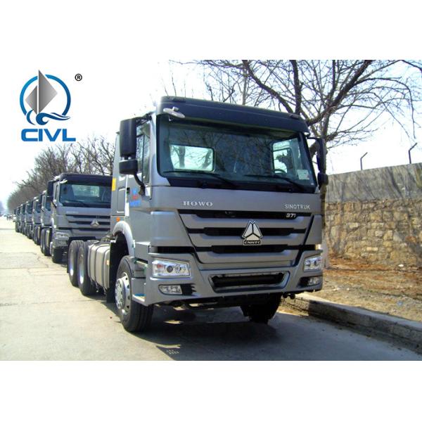 SINOTRUK HOWO7 Tractor Truck New 6X4 380HP RHD Prime Mover Truck With Two Sleepers EUROII 10tires
