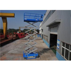 AC Driven System Hydraulic Scissor Lift For Aerial Maintain Low Noise No