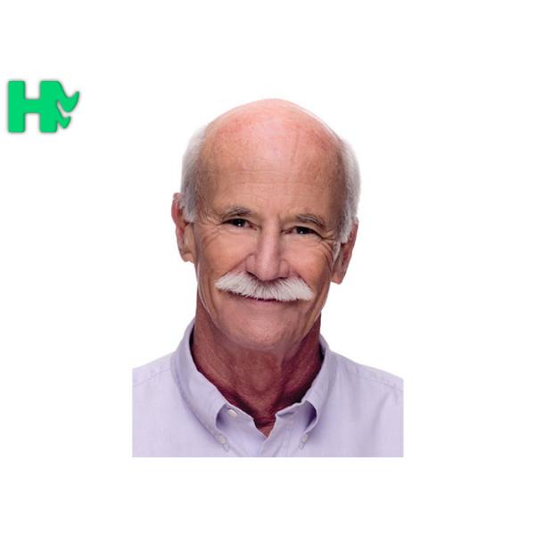 New Fashion Synthetic Short Old Man Wigs Natural Wave Headpiece Hair