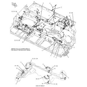319-0964 3190964 C13 ECM Engine Wire Harness for 345D 349D Excavator parts