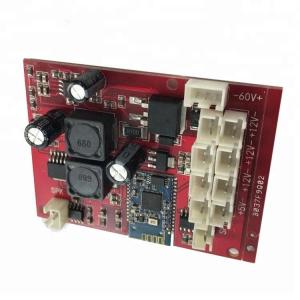 Red Printed Circuit Board Assembly , PCBA Smt Pcb Assembly Service Immersion
