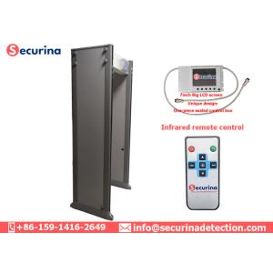 Auditory / Visual Alarming Airport Security Detector 7'' LCD Display Easy