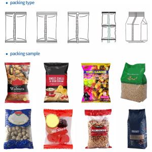 Pillow Bag Nitrogen Packing Machine For Potato Chips