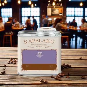 250/500g Capacity Customed Coffee Tin Customized Requirements