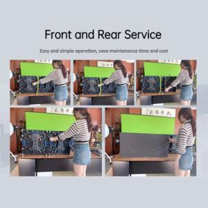 Indoor 3D Hologram Led Transparent Screen Displays Programmable