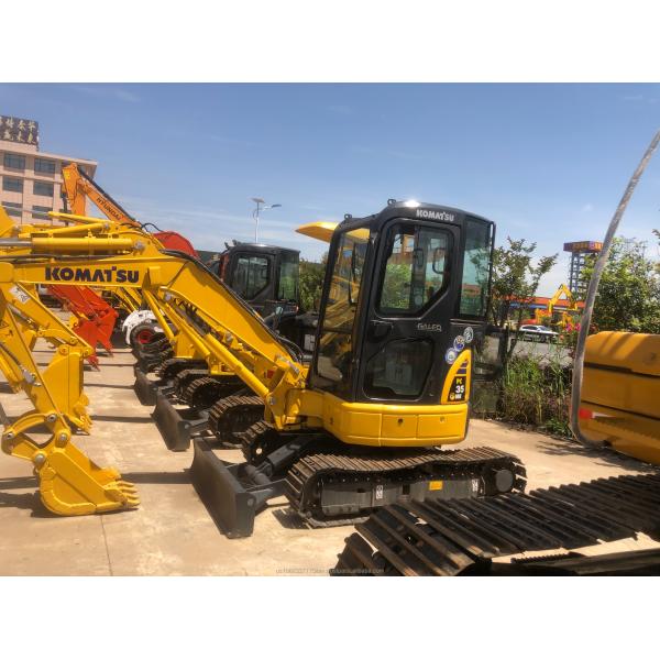 Komatsu PC35 Mini Used Excavator With 0-2000 Working Hours Hydraulic Crawler Excavator
