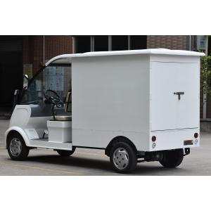 Small Dimension 48V / 4kW Electric Cargo Van With Enclosed Container
