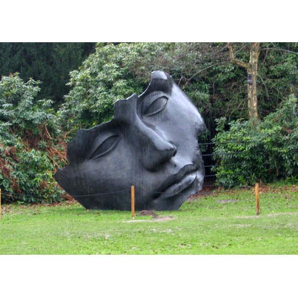 220cm Famous Half Face Bronze Statue Antique Art OEM / ODM Available