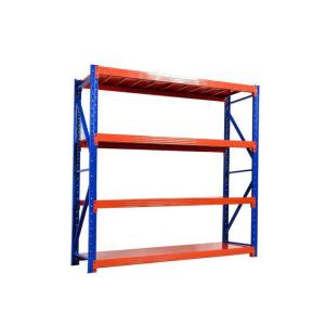 China Warehouse Pallet 4 Tier Industrial Rack Heavy Duty Metal Shelf on sale