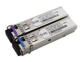 Economic Fiber Optic Transceiver , Dwdm Sfp Transceiver LC Connector