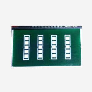Custom Liquid Crystal Display , Digit 7 Segment Lcd Display For Meter