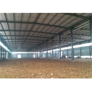 Quality Modern Steel Structure Construction Steel Frame Warehouse With Sandwich Panel for sale