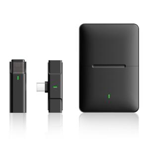 Interview Youtuber Wireless Lavalier Microphone For IPhone Android Camera