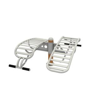 114mm Pipe Bodybuilder Impulse Outdoor Park Equipment Galvanized