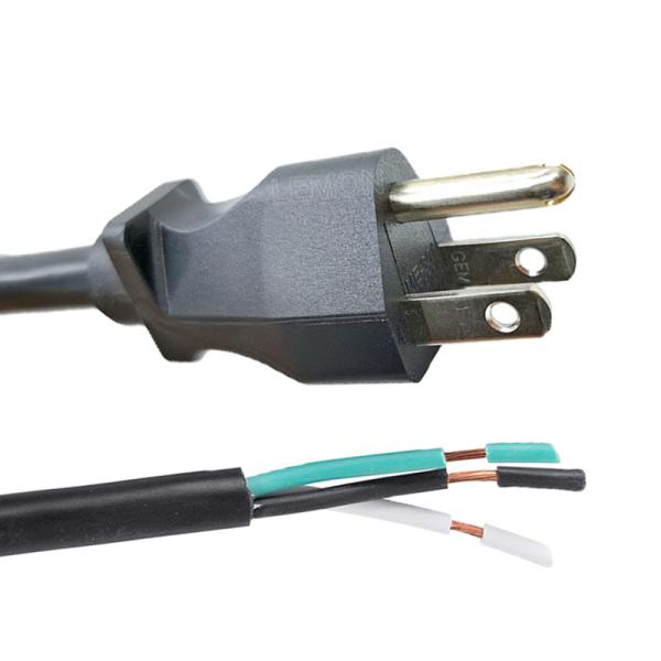 Buy 6ft SJT Cable Wire Harness Heavy Duty Replacement Pigtail Power Supply Cord 120V at wholesale prices