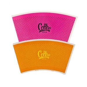 Eco-friendly FSC Waterproof Single PE Coated Paper Cup Fans To Use Drink Beverages