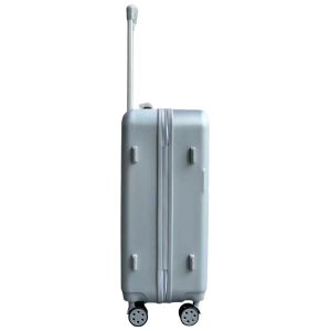 Customized Luxury Cabin Type PC Carry-On Case Durable Aluminum Suitcase for