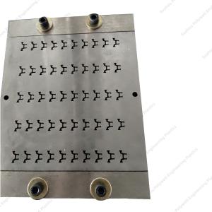 PA66 Plastic Fire Resistant Granules Pellets Extruder Mould For Heat Insulation