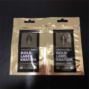 China Three Sides Seal Mylar Plastic Pouches Packaging Bags Custom Logo Printed on sale