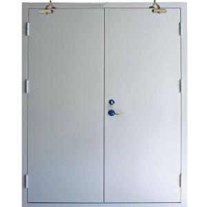 Customized Sizes 40/45/55 mm Galvanized Steel Fire Rated Emergency Exit Metal