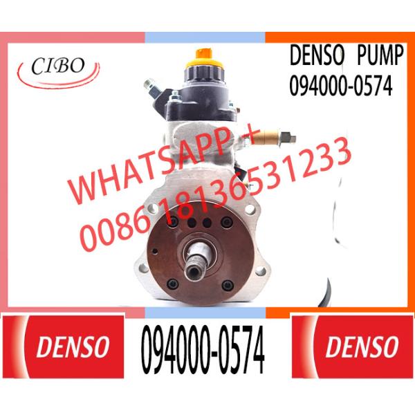 popular pump 094000-0574 common rail pump 094000-0574 for komasu construction hine