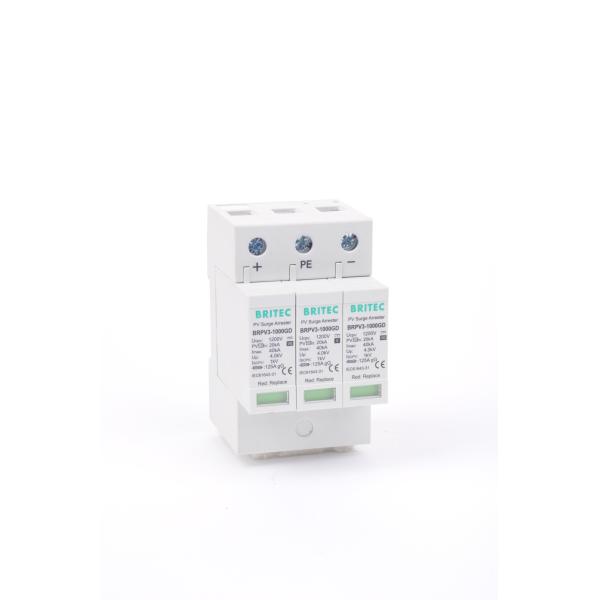 Buy GDT 1000V Type 2 DC Surge Protection Device 35 Mm Solar Spd PV at wholesale prices