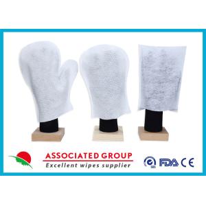 Rinse Free Microwaveable Adult Bed Bath Durable Skin Cleansing Wet Wash Gloves