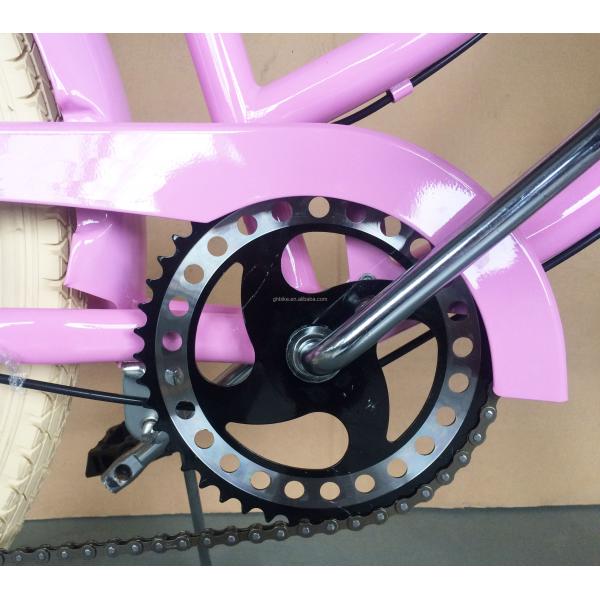 USA Made 26" 7 Speed Shimano Hi-Ten Steel Frame Beach Cruiser Bike for Women and Girls