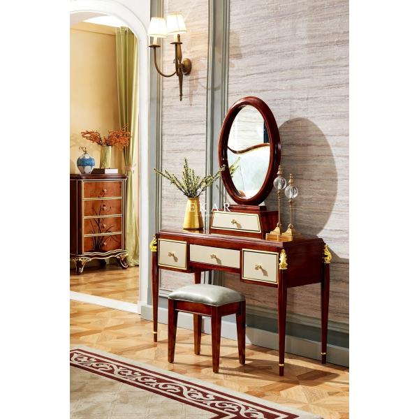 Luxury Classic Wooden Dressing Table With Mirror LF-05#