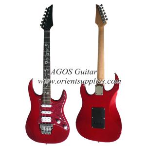 Quality 39&amp;quot; Electric Guitar - Ibanez style with Handle and pearl loid pickguard AG39-IB5 for sale