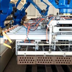 CE / ISO Robot Stacking Clay Brick Maker Machine With Fully Automation System