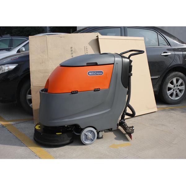 Buy Adjustable Non Maintenance Walk Behind Floor Scrubber 1250X660X1150MM at wholesale prices