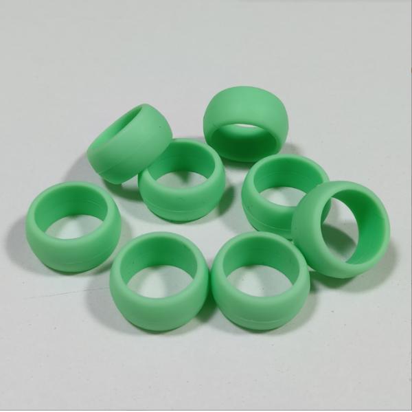 18mm Silicone Wedding Ring Suitable for Men and Women Colorful Design Food Grade Material