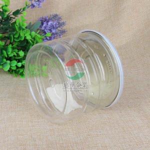 Dried Food 1200ml 2200ml Clear Pet Jars With 502 EOE Lid
