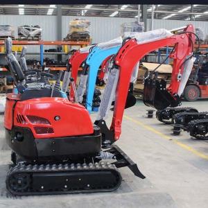 Internal Combustion Drive 1T Mini Excavator Automatic Idle Speed