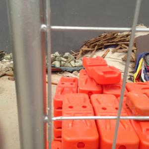 Customized Secure Temporary Fencing Construction Fence Panels 22.00kg