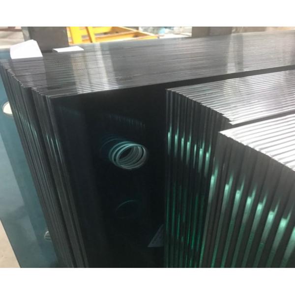 Grey Black Tempered Laminated Glass 4+4mm 8.76mm 442 Safety Glass Per Square Meter